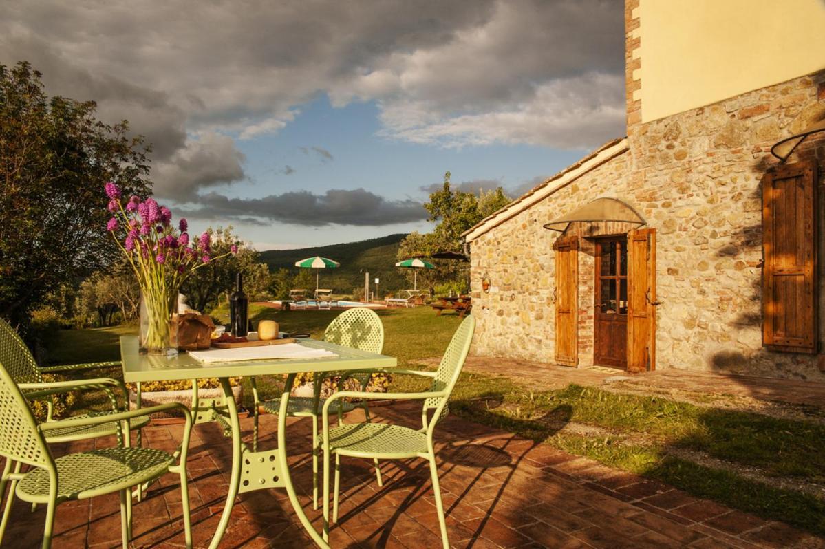 Villa San Regolino Whit Private Pool Radicondoli Exterior photo