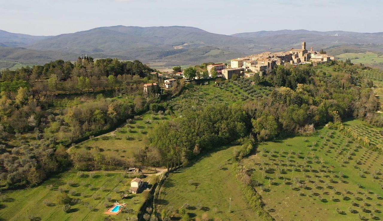 Villa San Regolino Whit Private Pool Radicondoli Exterior photo