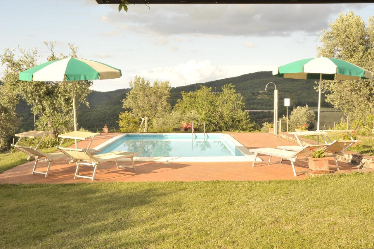 Villa San Regolino Whit Private Pool Radicondoli Exterior photo