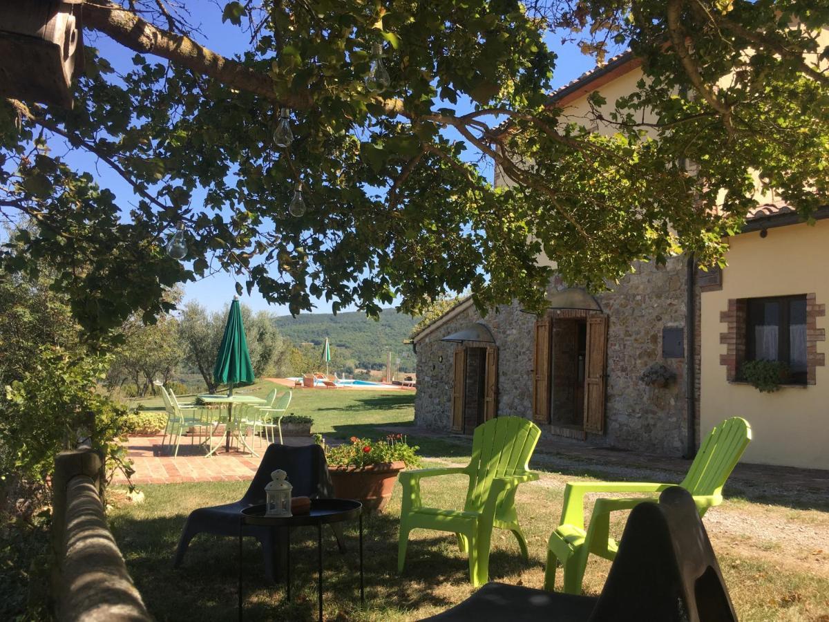 Villa San Regolino Whit Private Pool Radicondoli Exterior photo