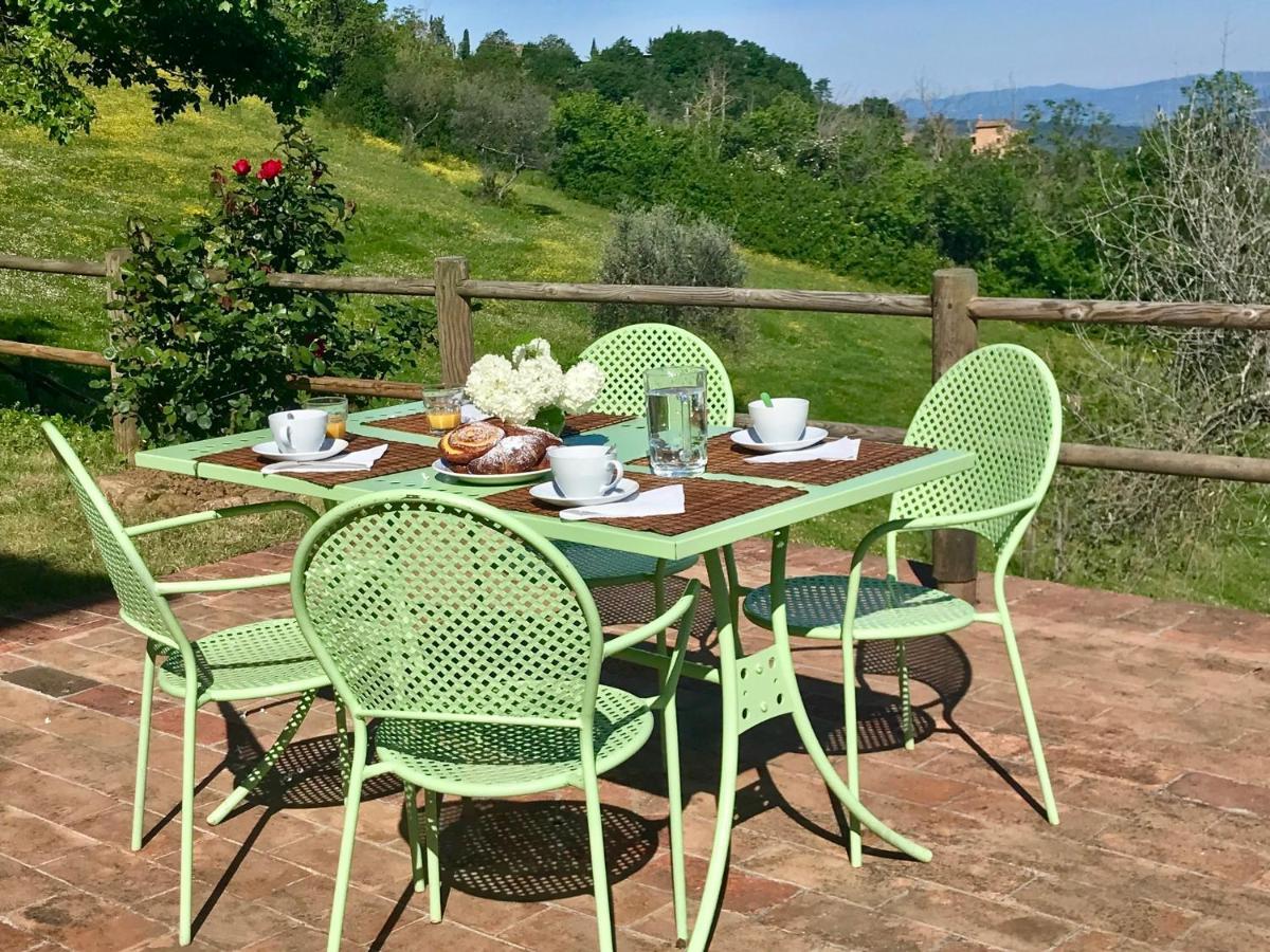 Villa San Regolino Whit Private Pool Radicondoli Exterior photo