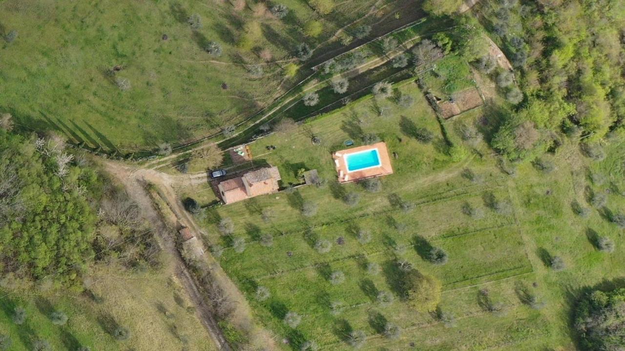Villa San Regolino Whit Private Pool Radicondoli Exterior photo