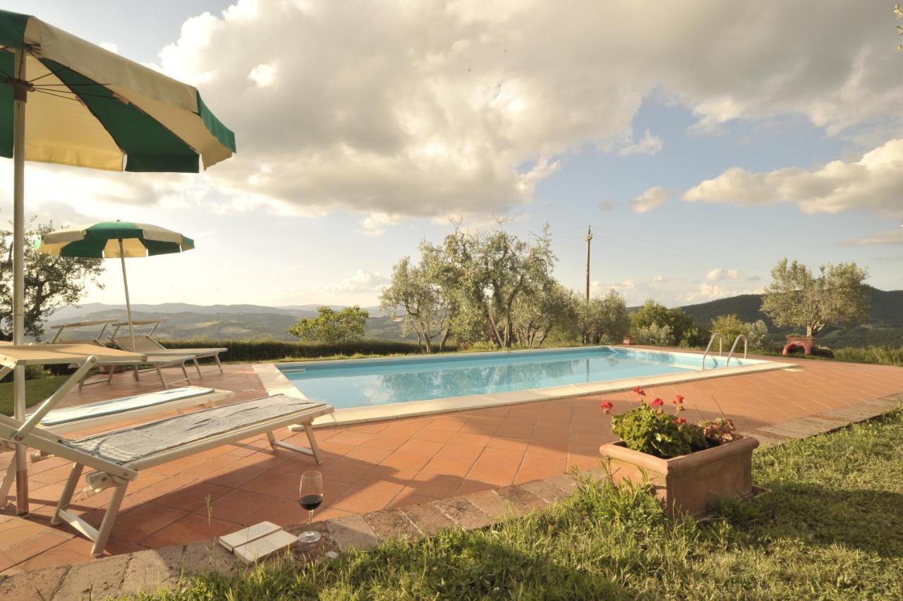 Villa San Regolino Whit Private Pool Radicondoli Exterior photo
