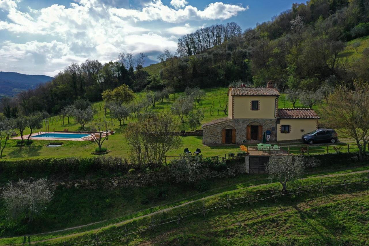 Villa San Regolino Whit Private Pool Radicondoli Exterior photo