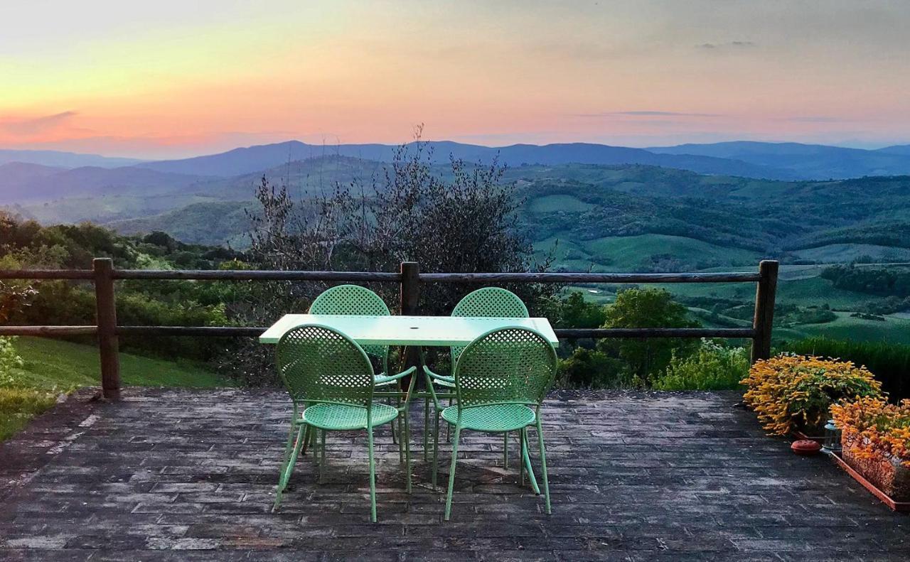 Villa San Regolino Whit Private Pool Radicondoli Exterior photo